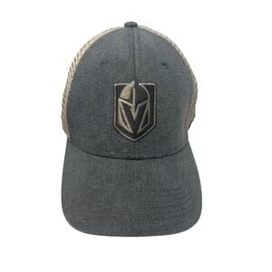 Vegas Golden Knights Hat 47 Brand Stretch Fit Men's Grey Mesh Back